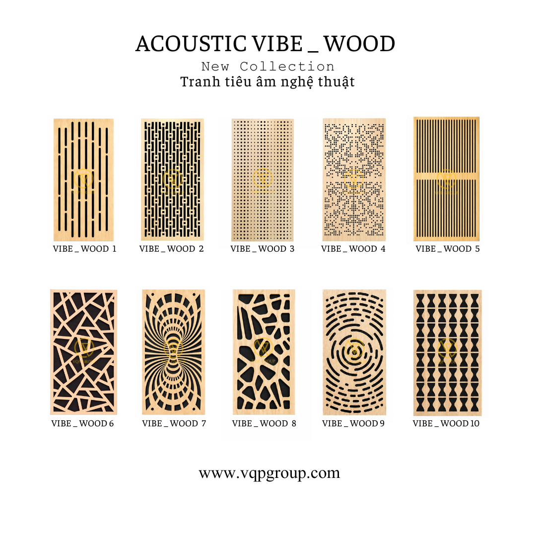 TẤM TIÊU ÂM GỖ CNC